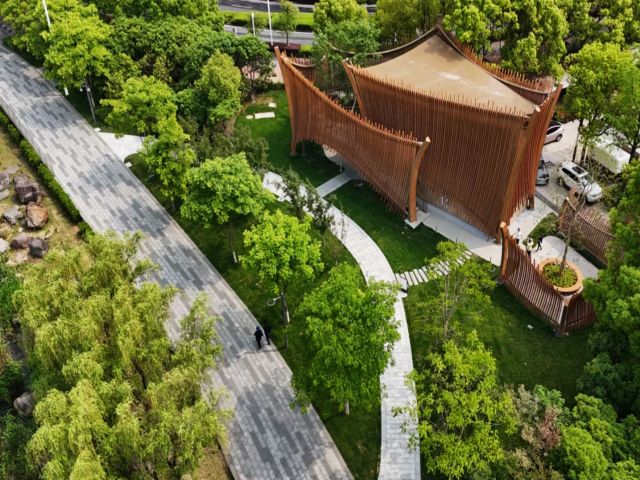 精品工程：金鸡湖环湖路驿站