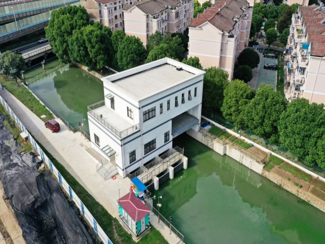 精品工程：陆泾河闸工程